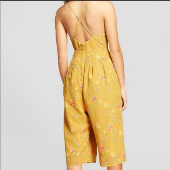 3/$25 A New Day Yellow Jumpsuit - Picture 2 of 8